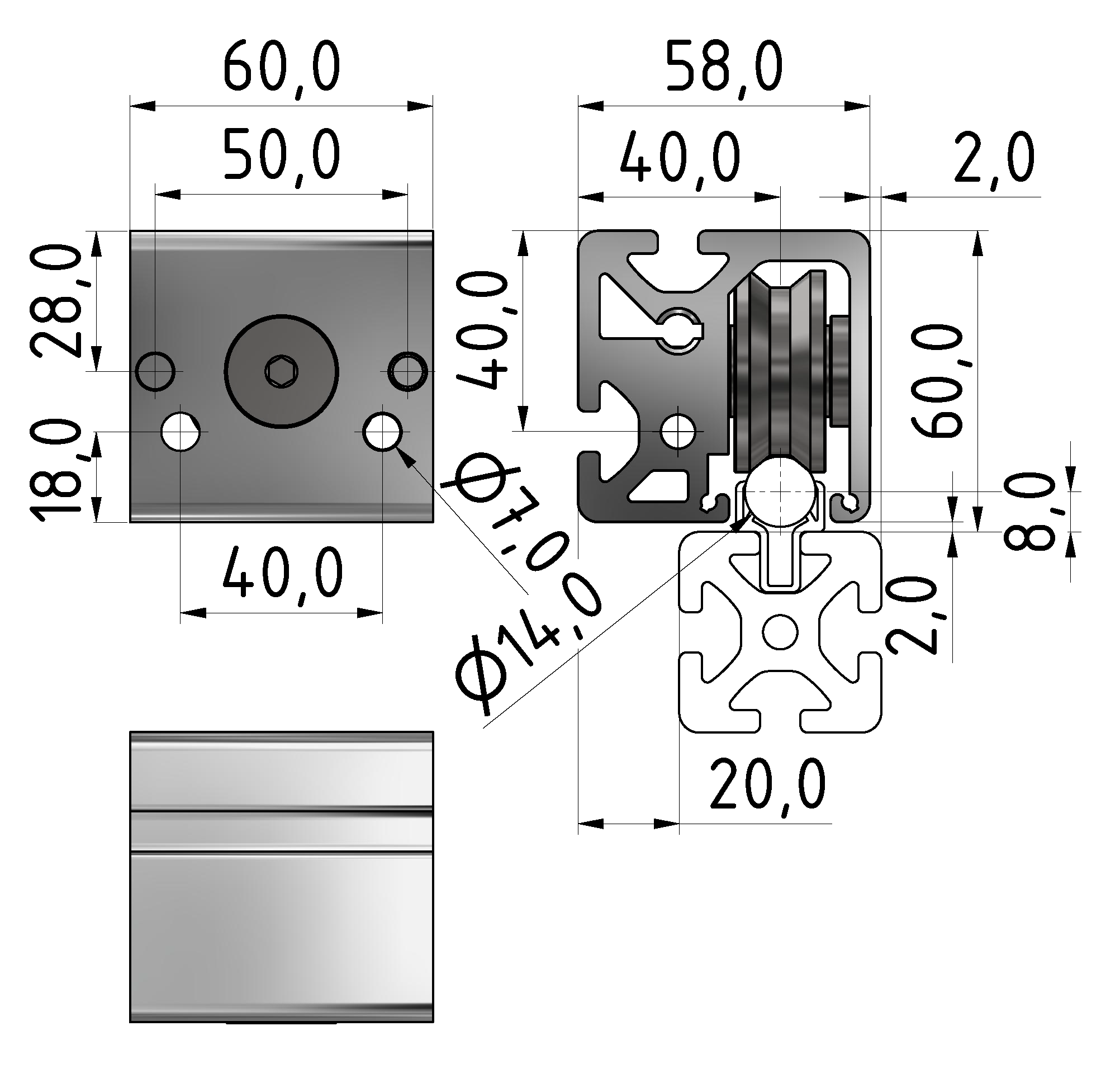 Bearing Unit 8 D14 z