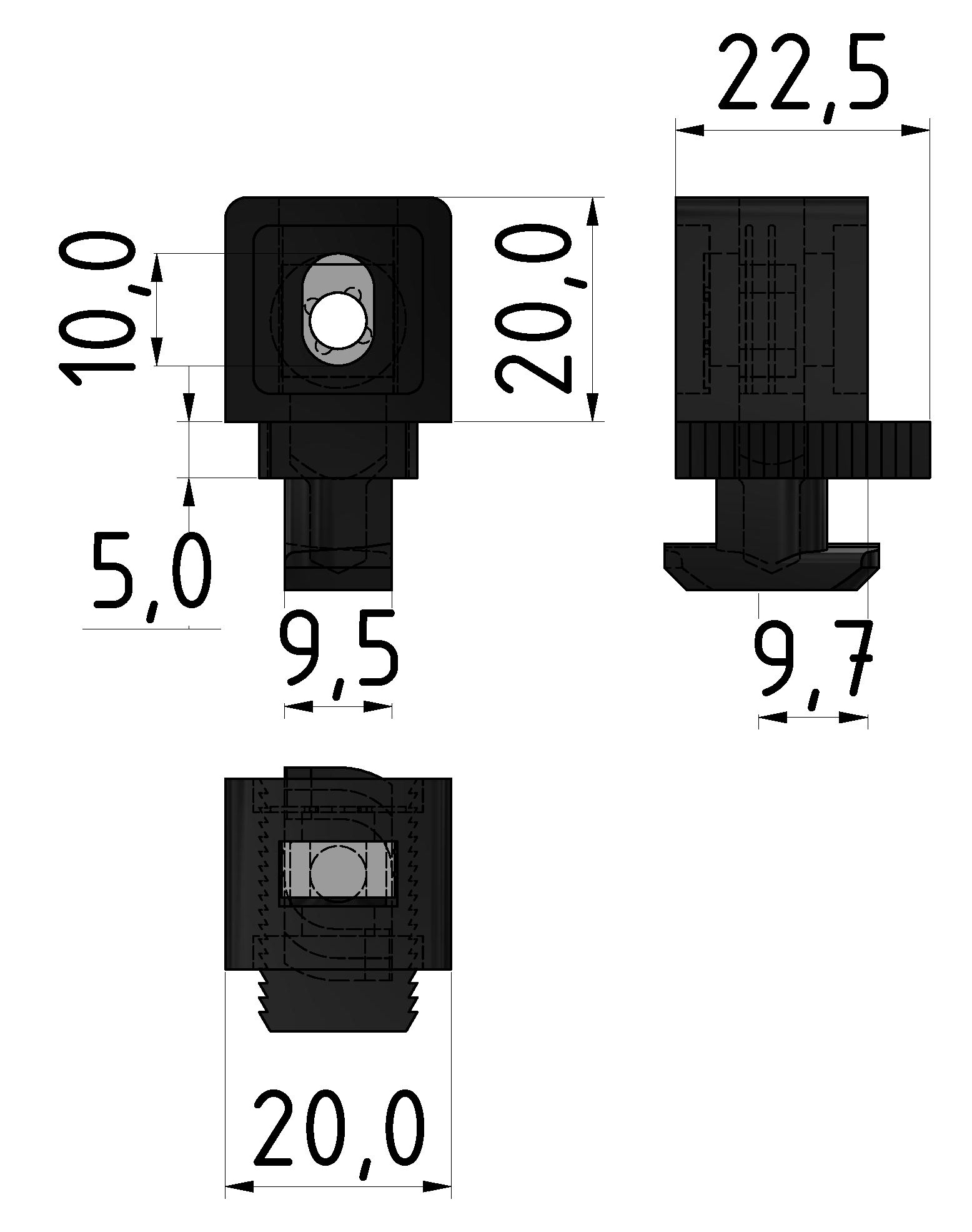 Vario Block, black-10