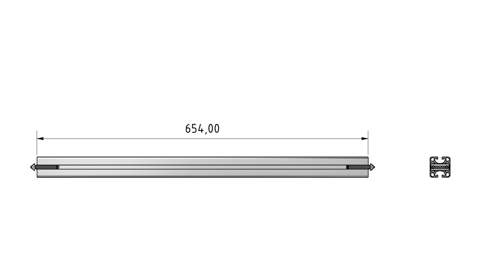 Strut L-T6