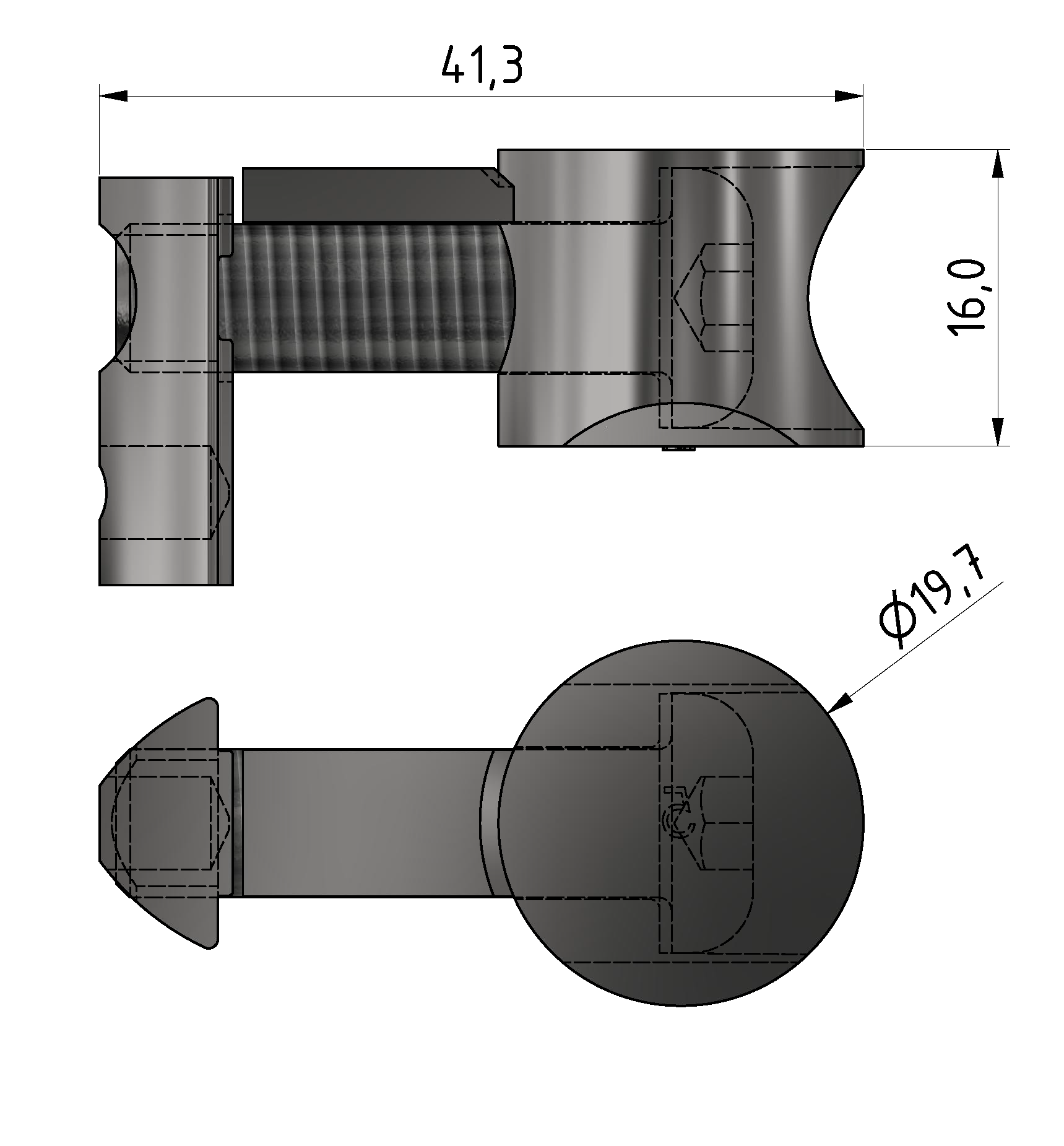 Universal-Verbindungssatz 8, rostfrei