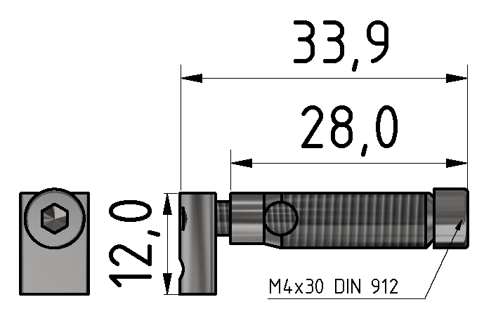 Automatic-Fastening Set 5, bright zinc-plated