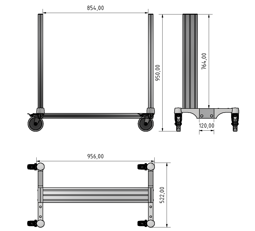 System Mobil-Rahmen L61M