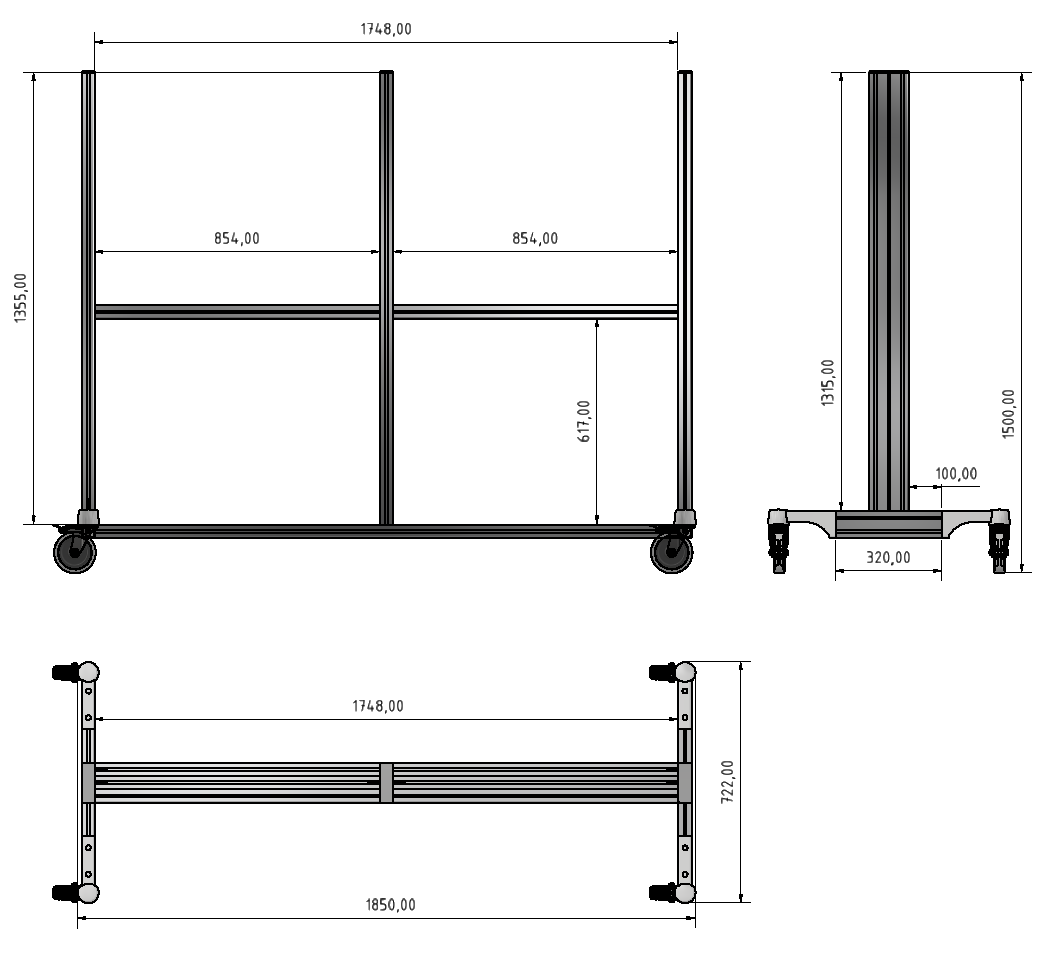 System Mobil-Rahmen T62H