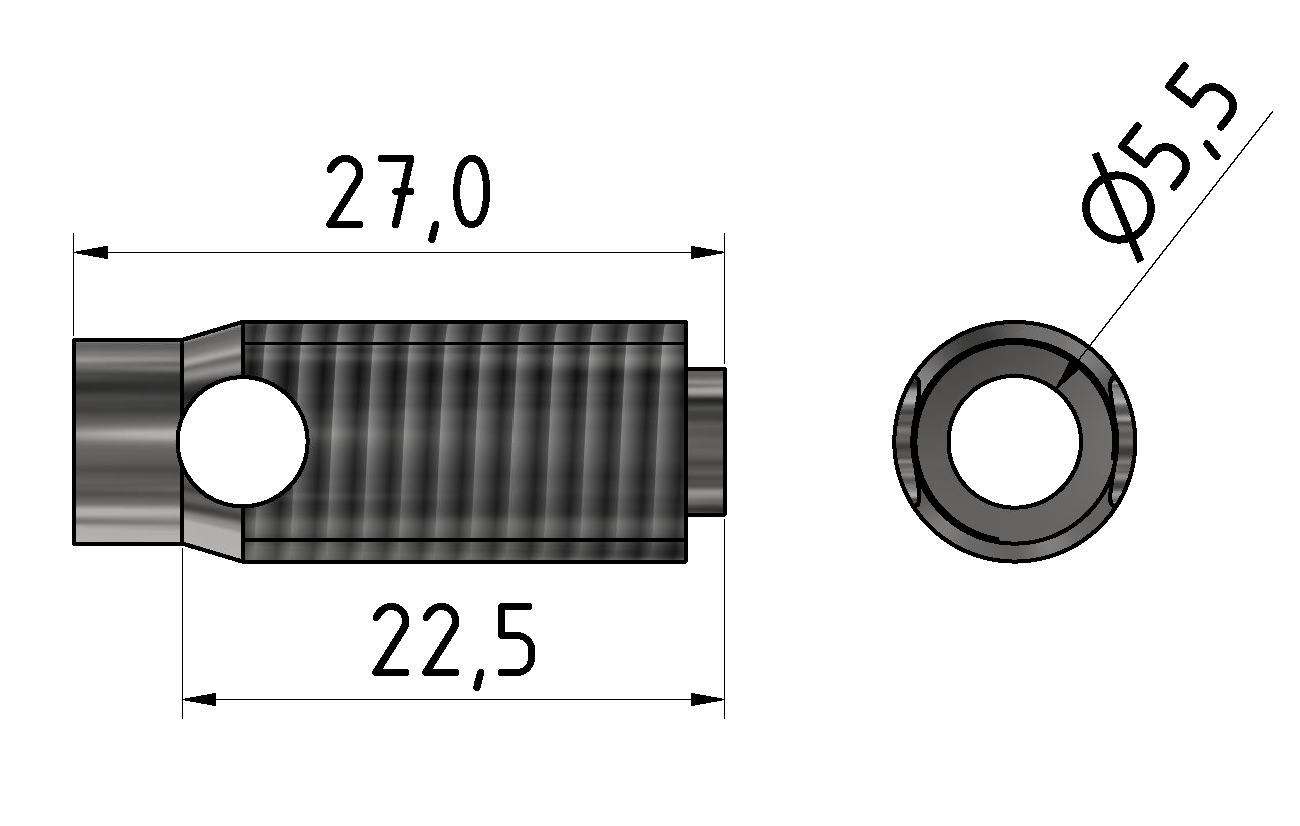 Automatik-Verbinder 6, verzinkt