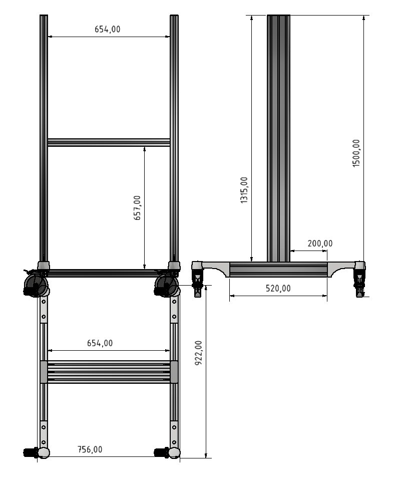 System Mobil-Rahmen T81H