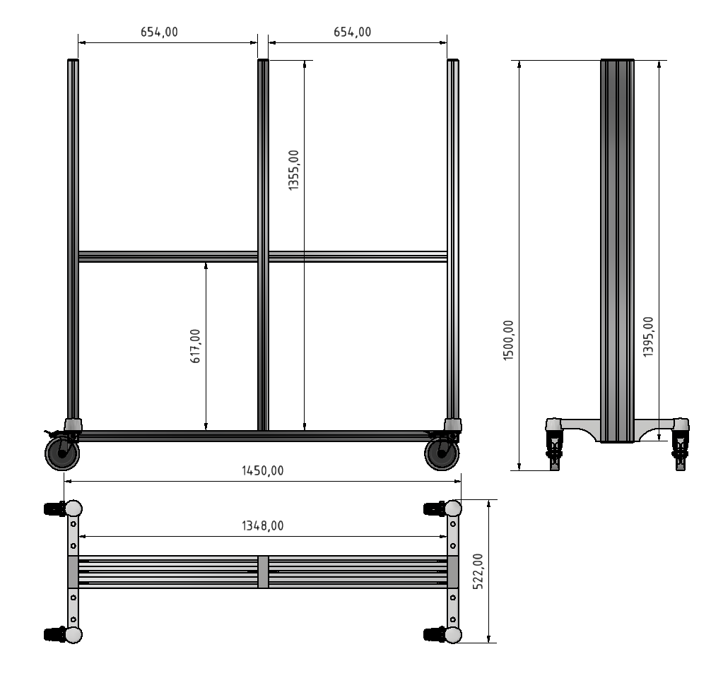 System Mobil-Rahmen T42H