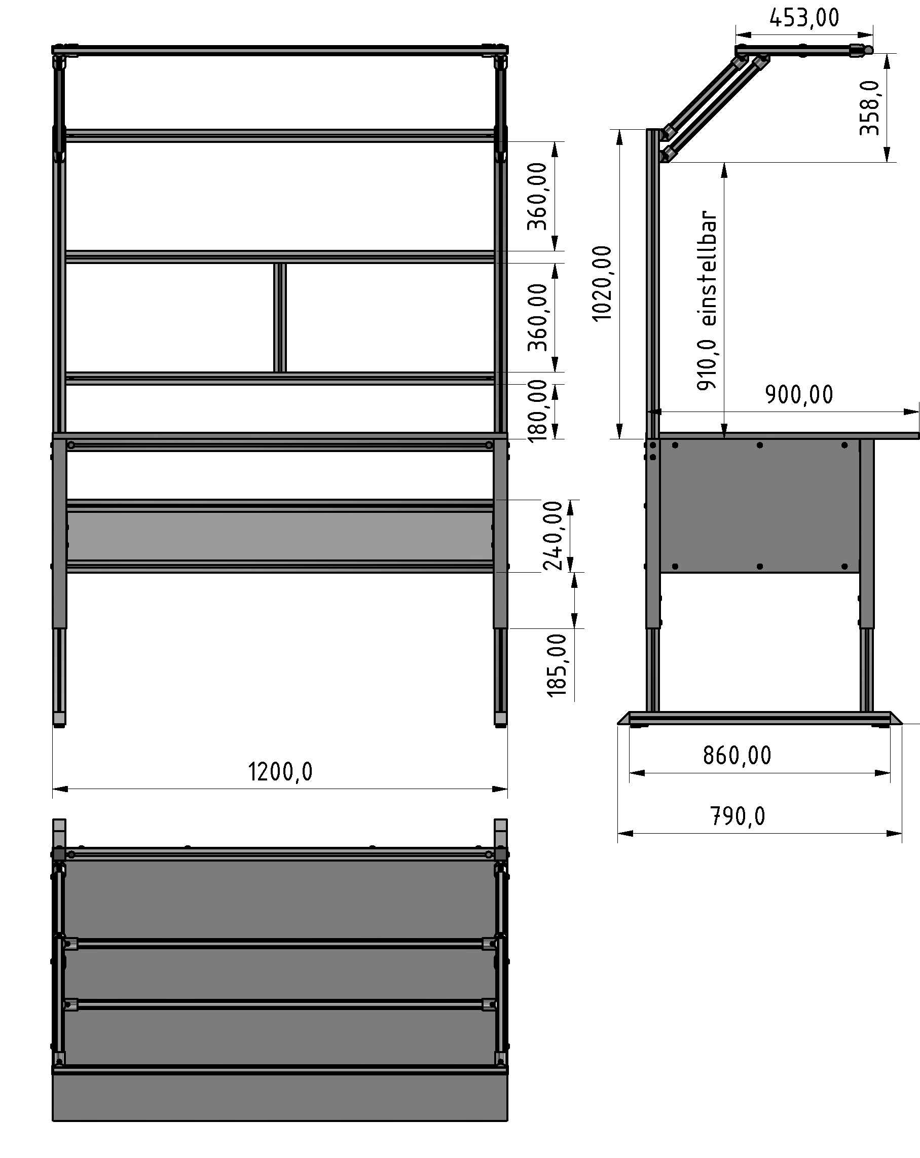 Basic Line plus worktable