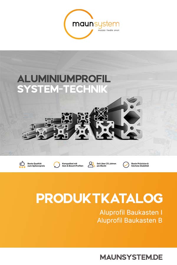 Aluminiumprofil System-Technik Katalog