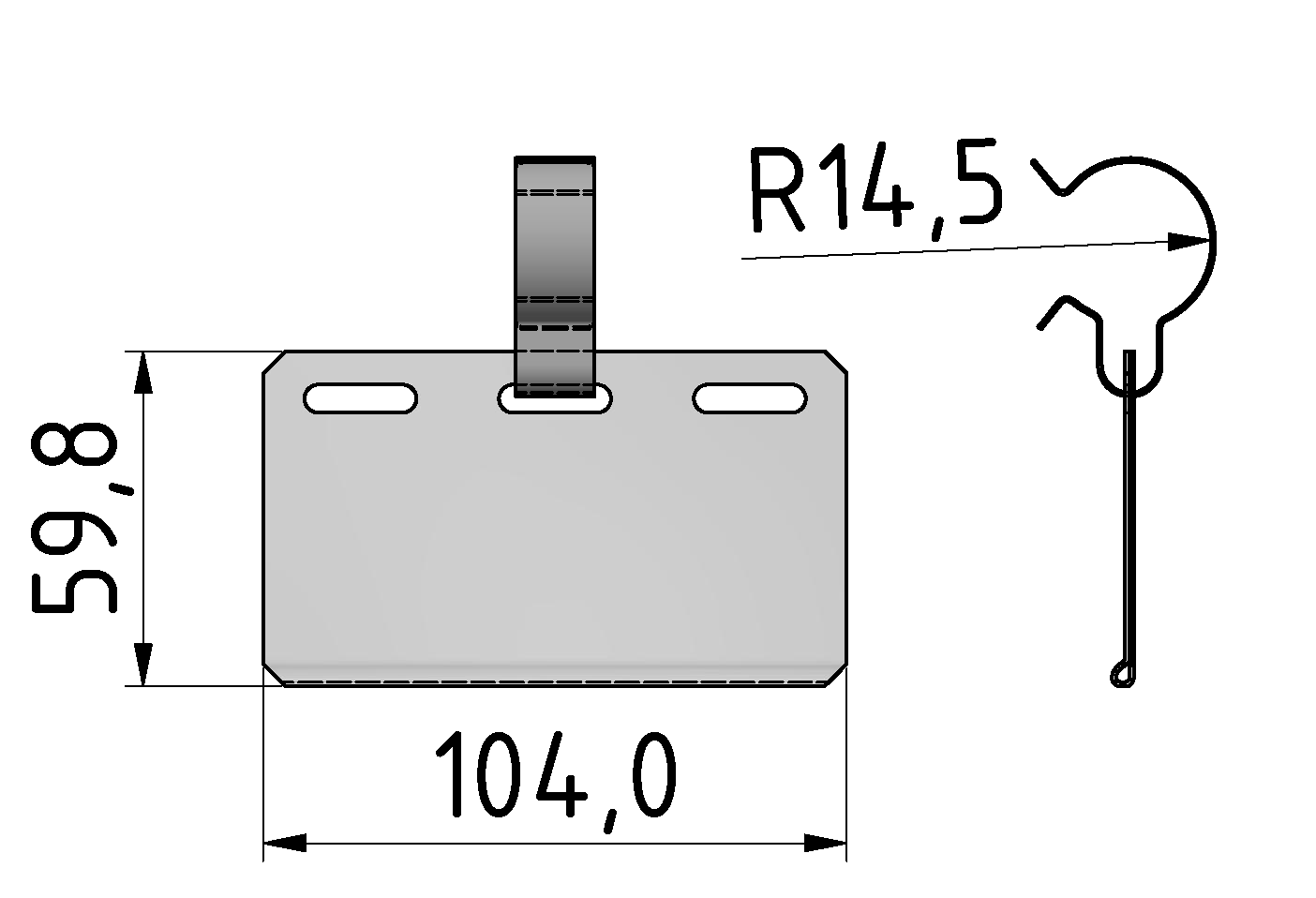 Label Hanger Clip D30 – item