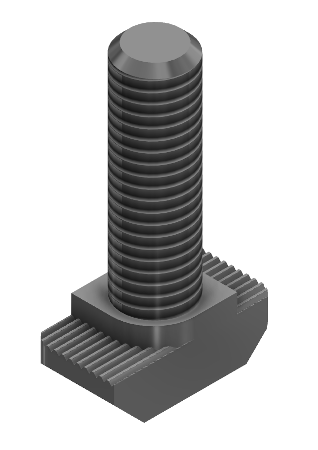 Hammerschraube M6x30, verzinkt-10