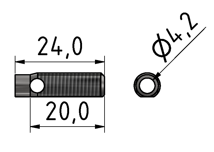 Automatik-Verbinder 5, verzinkt