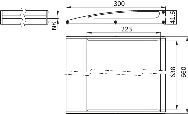 Tastaturhalter 8 Al