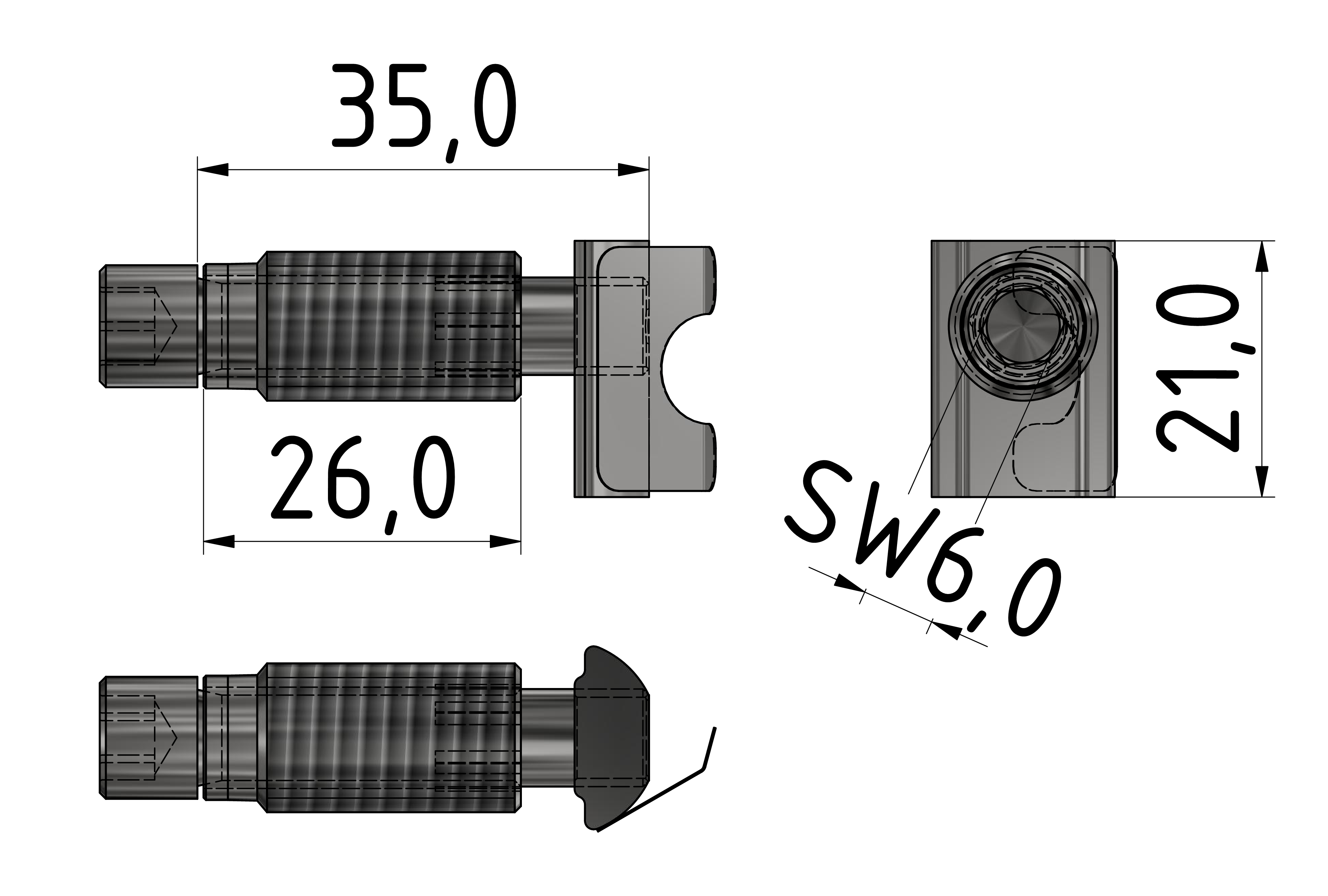 T- Matic Connector Set, bright zinc-plated-10