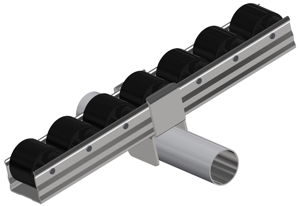 Rollenschienensabilisator 35-D28 St