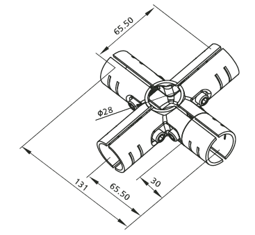 Basic connector set as corner form 4