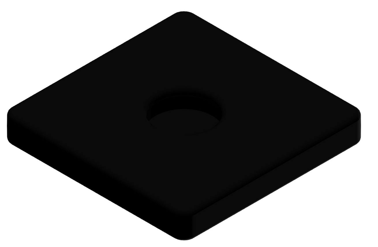 Gummieinsatz D D60, schwarz