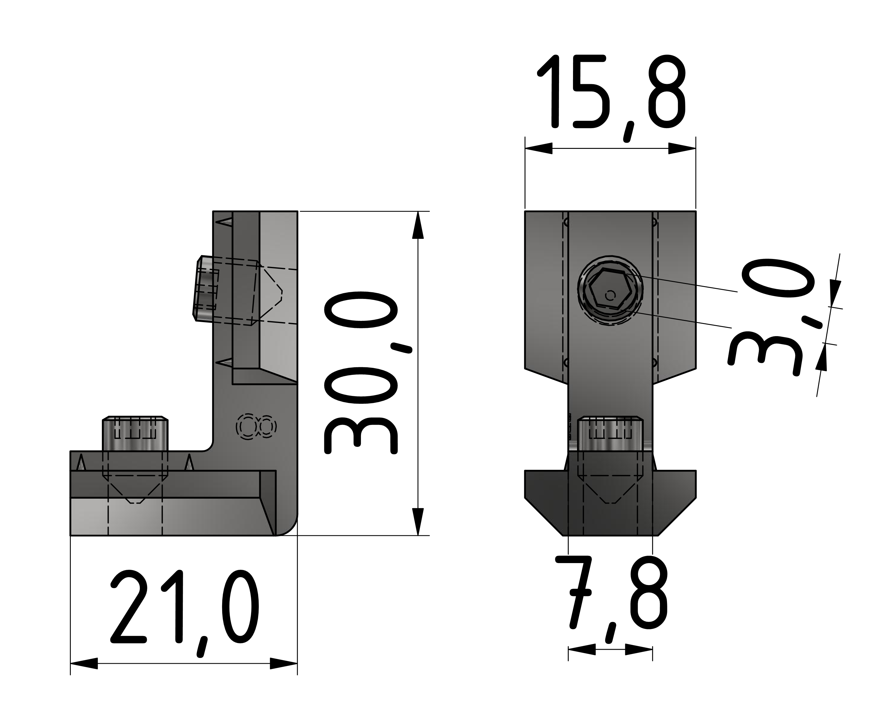 Innenverbindersatz R-8